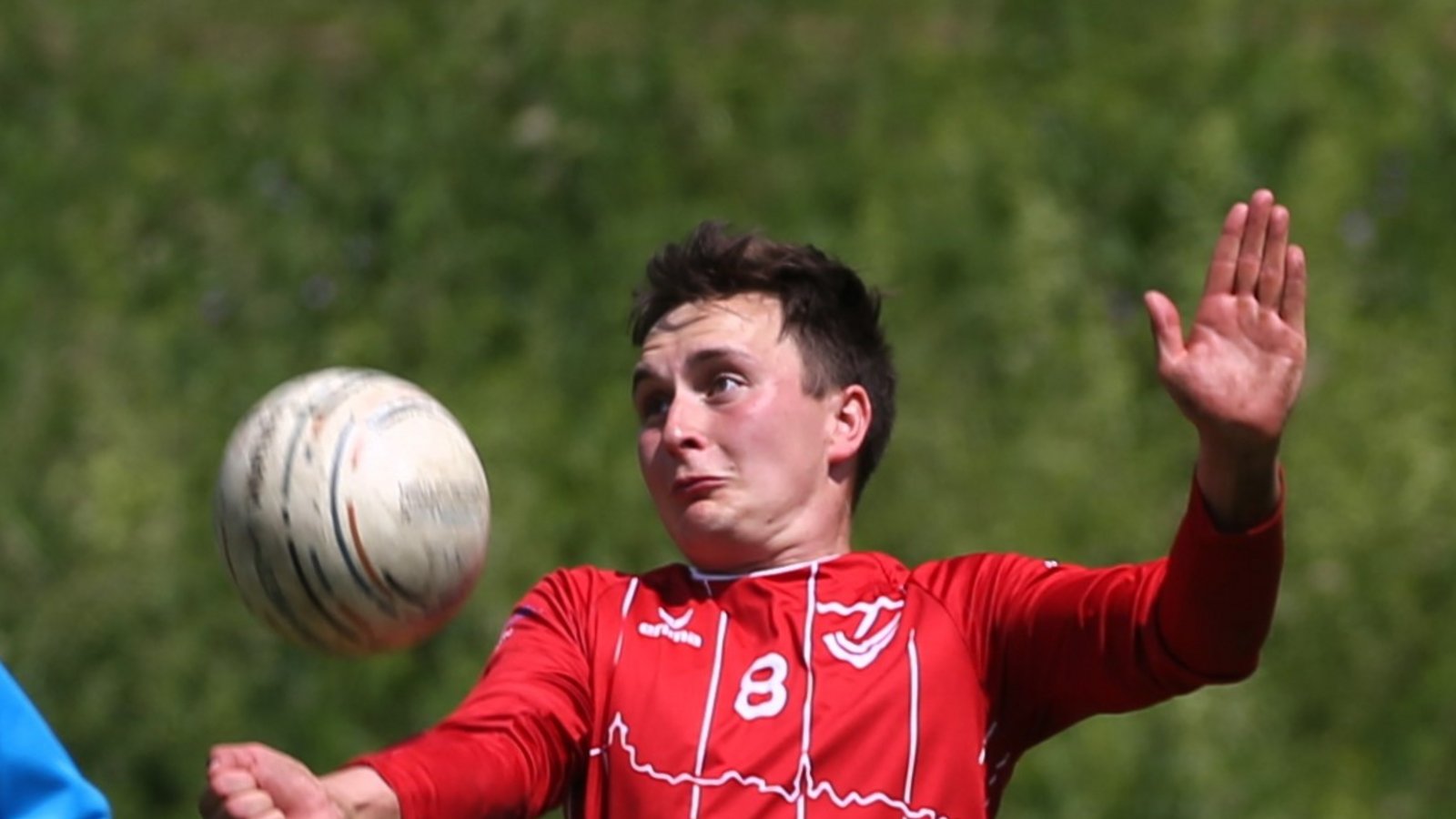 Nachdem er in der Hallenrunde pausiert hat, kehrt Jacob Jungclaussen zur Feldrunde ins Vaihinger Team in der 1. Faustball-Bundesliga Süd zurück. Foto: Küppers