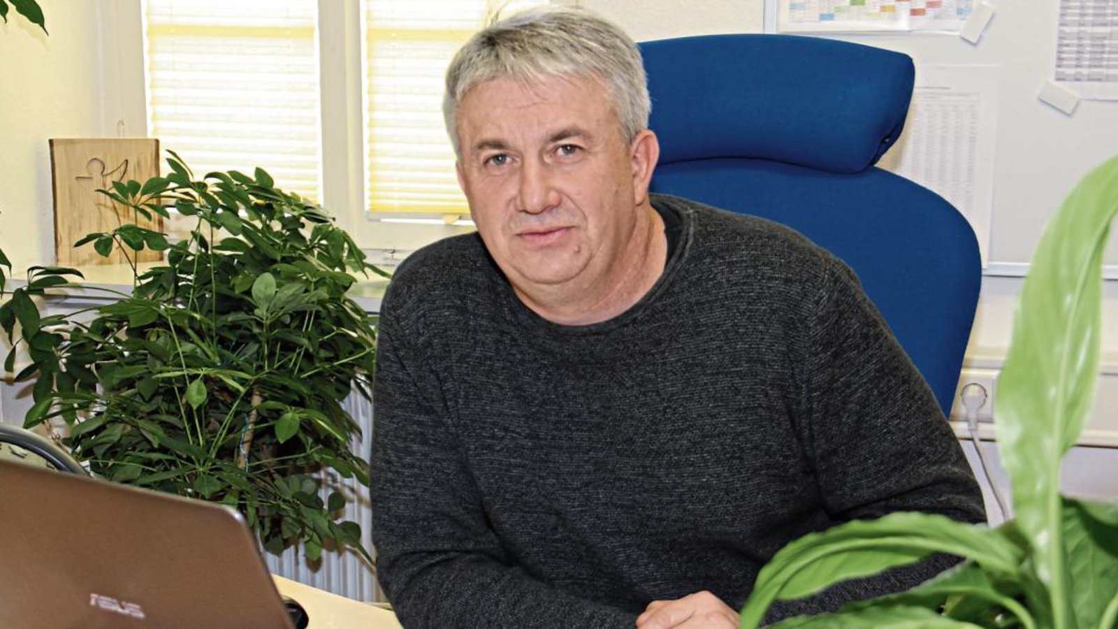 Michael Marek ist Geschäftsführer der Diakonischen Bezirksstelle Vaihingen und betreut auch selbst Klienten. Foto: Rücker Michael Marek ist Geschäftsführer der Diakonischen Bezirksstelle Vaihingen und betreut auch selbst Klienten. Foto: Rücker