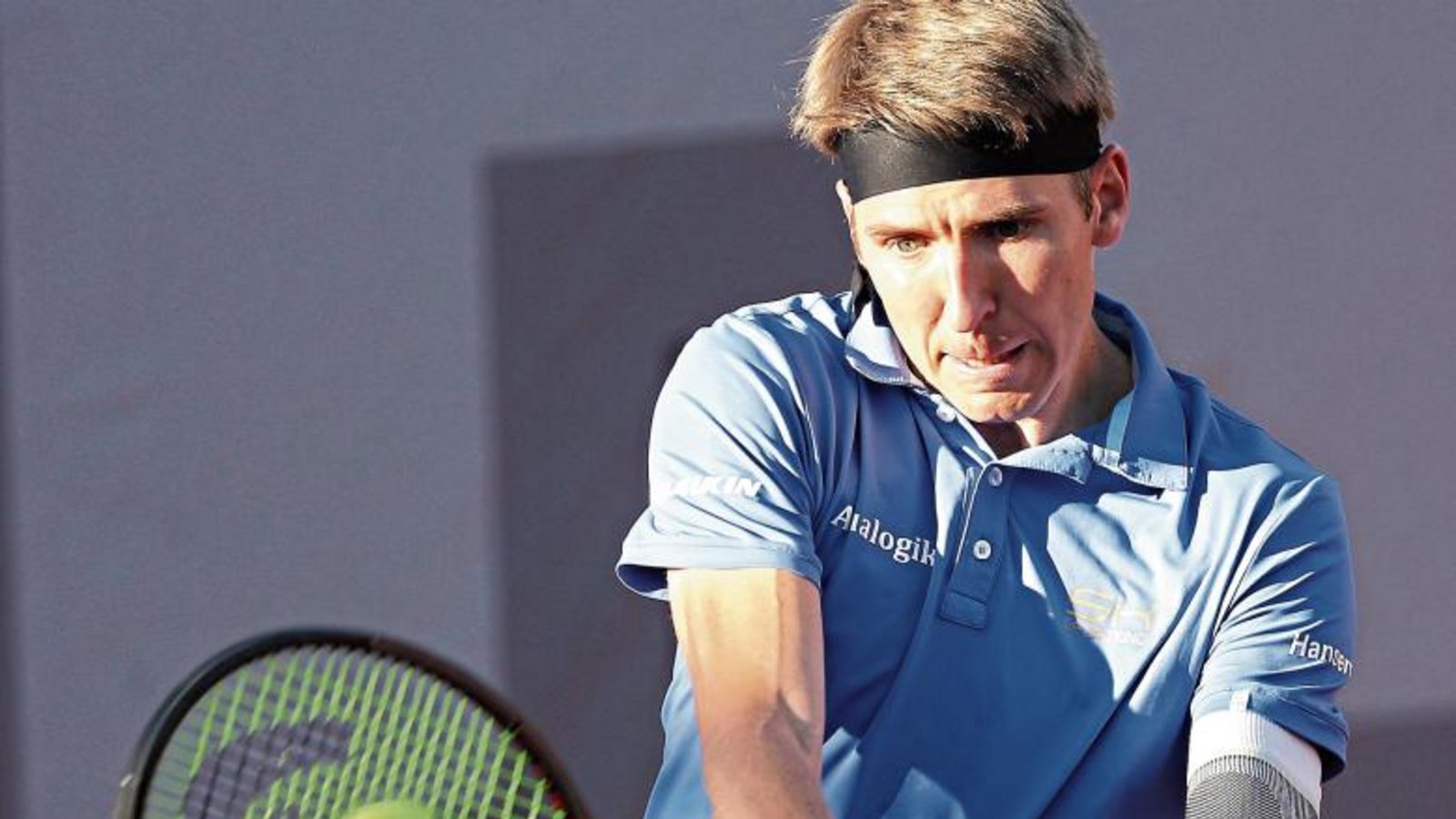 Cedrik-Marcel Stebe hatte in der ersten Hauptrunde der Stockholm Open nur wenig Mühe mit dem Kanadier Brayden Schnur, der Nummer 97 der Tenniswelt. Foto: Archiv/Küppers