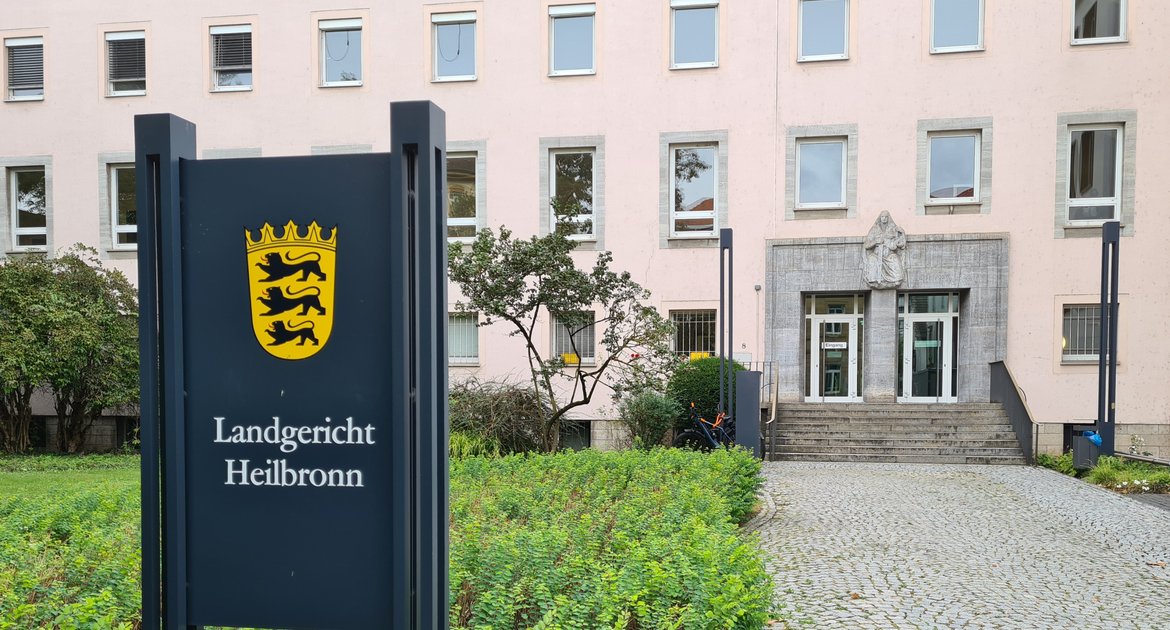 Landgericht Heilbronn, Gericht, Verhandlung, Prozess, Gebäude, Strafprozess, Totschlag