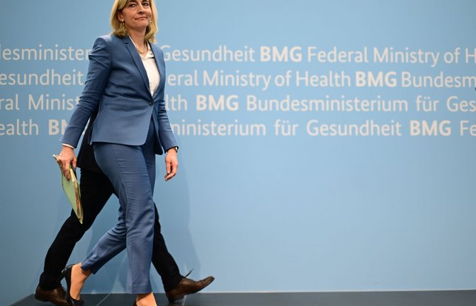 Gesundheitsministerin Nina Warken macht sich auf den Weg zu Reformen der Krankenversicherung.<span class='image-autor'>Foto: Sebastian Gollnow/dpa</span>