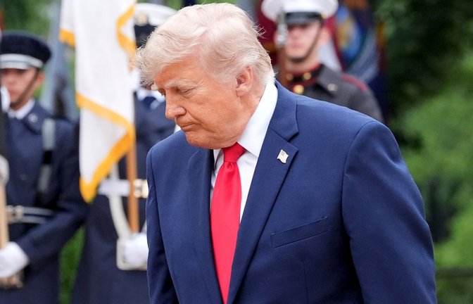 Trump will das im Iran angereicherte Uran zerstören lassen.<span class='image-autor'>Foto: Alex Brandon/AP/dpa</span>