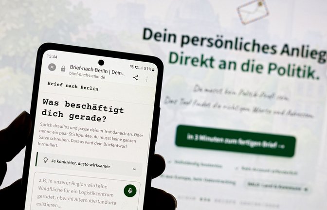 Das Portal soll helfen, sich an Politiker zu wenden.<span class='image-autor'>Foto: Moritz Frankenberg/dpa</span>