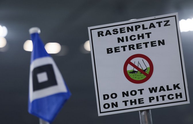 In Hamburg konnte nicht gespielt werden.<span class='image-autor'>Foto: Christian Charisius/dpa/Christian Charisius</span>