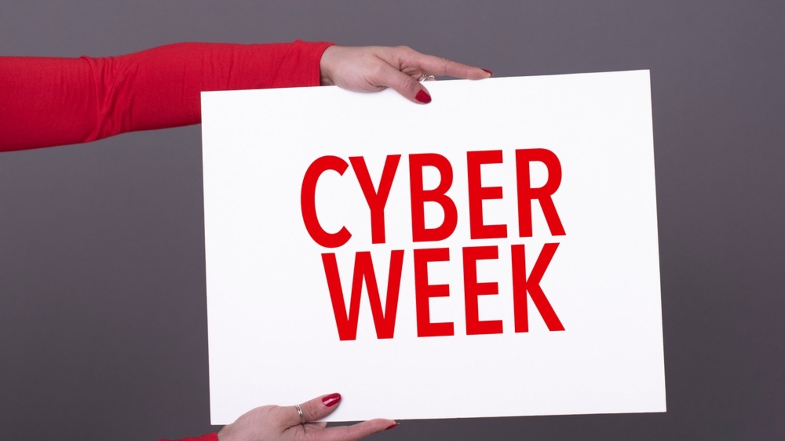 Die Cyber Week startet mit dem Cyber Monday.Foto: Valeria Venezia / shutterstock.com Die Cyber Week startet mit dem Cyber Monday.Foto: Valeria Venezia / shutterstock.com