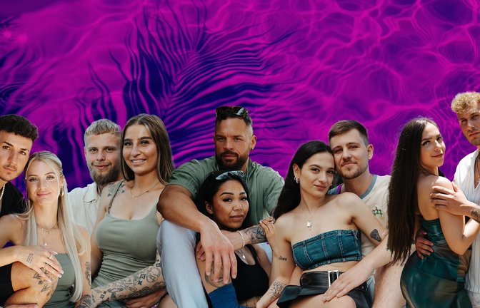 V.l.: Enrico, Saskia, Patrick, Natalie, Hillary, Jamy, Raffaela, Jeremy, Danka und Kevin.<span class='image-autor'>Foto: RTL</span>