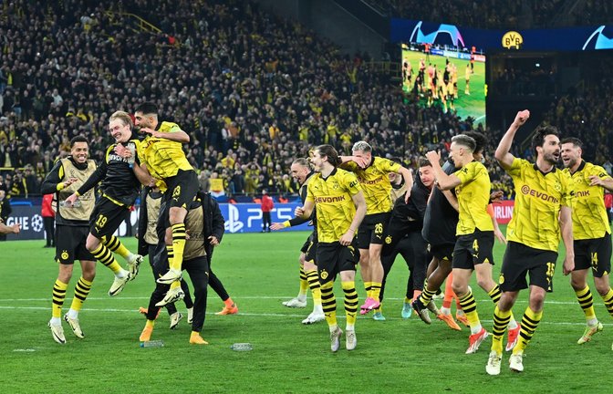 Borussia Dortmund erreicht zum ersten Mal seit 2013 wieder das Champions-League-Halbfinale.<span class='image-autor'>Foto: Bernd Thissen/dpa</span>