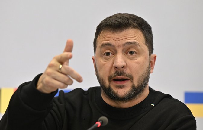 Wolodymyr Selenskyj wird persönlich in Brüssel erwartet, wo der Beginn der EU-Beitrittsgespräche seines Landes offiziell beschlossen wird.<span class='image-autor'>Foto: dpa/Eric Lalmand</span>