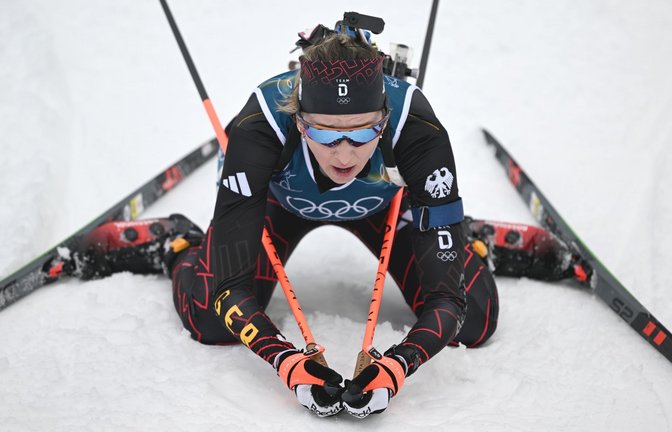 Frustriert: Franziska Preuß<span class='image-autor'>Foto: Hendrik Schmidt/dpa</span>