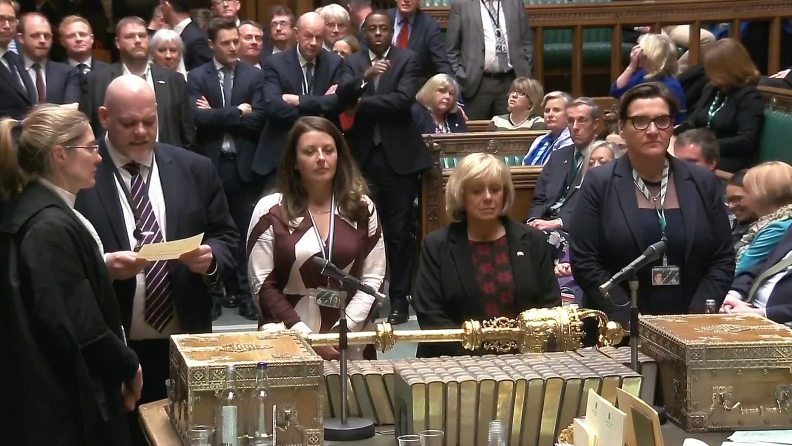 Das umstrittene Ruanda-Abschiebegesetz der konservativen Regierung hat am Dienstag das britische Parlament passiert.Foto: dpa/House Of Commons Das umstrittene Ruanda-Abschiebegesetz der konservativen Regierung hat am Dienstag das britische Parlament passiert.Foto: dpa/House Of Commons