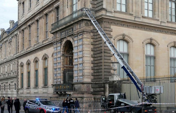 Weist nach dem Kunstraub im Louvre eine neue Spur nach Belgien? (Archivbild)<span class='image-autor'>Foto: Dimitar Dilkoff/AFP/dpa</span>