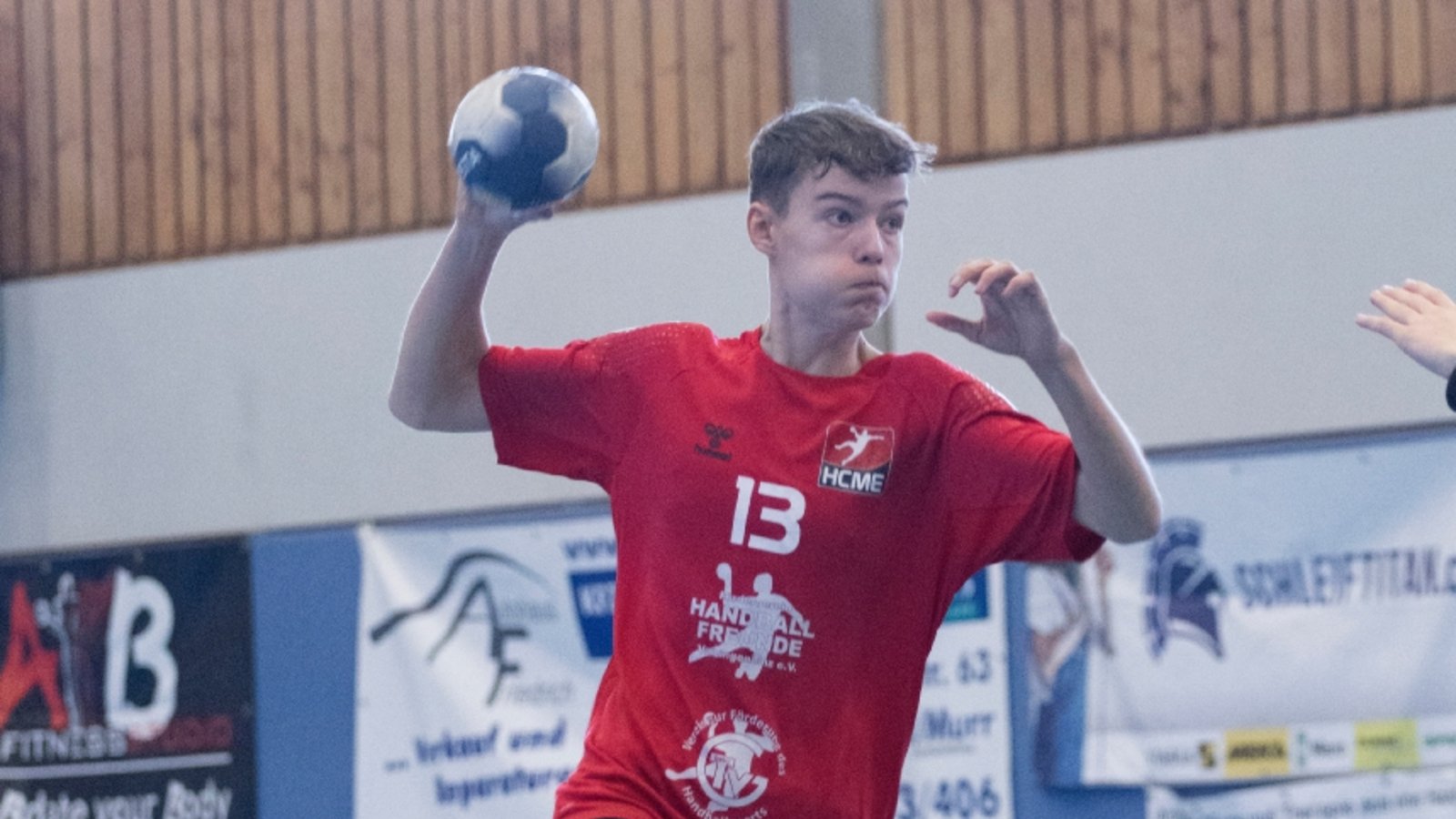 Sicher von der Siebenmeterlinie: Maxime Budiscak vom HCME. Foto: privat