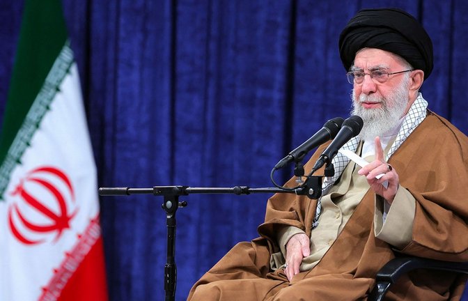 Ajatollah Ali Chamenei gibt sich unversöhnlich.<span class='image-autor'>Foto: AFP</span>
