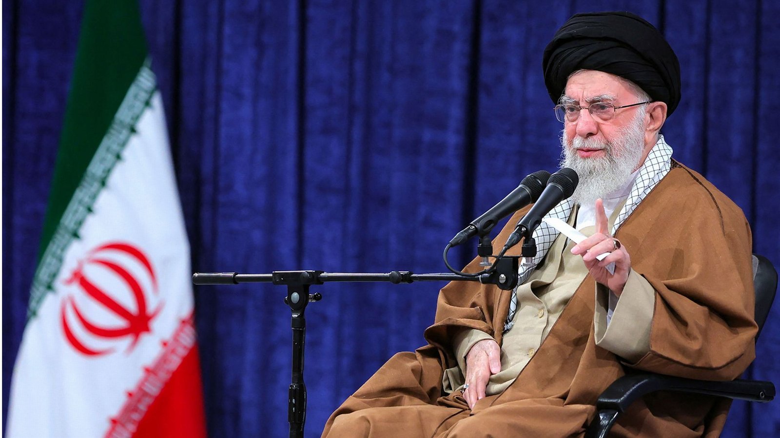 Ajatollah Ali Chamenei gibt sich unversöhnlich.Foto: AFP Ajatollah Ali Chamenei gibt sich unversöhnlich.Foto: AFP