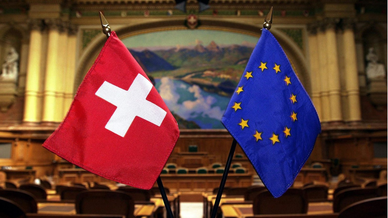 Das Verhältnis zwischen der Schweiz und der EU ist kompliziert. Nun soll es über ein gemeinsames Abkommen geregelt werden, doch die Kritik daran ist laut.Foto: dpa/Michael Stahl Das Verhältnis zwischen der Schweiz und der EU ist kompliziert. Nun soll es über ein gemeinsames Abkommen geregelt werden, doch die Kritik daran ist laut.Foto: dpa/Michael Stahl
