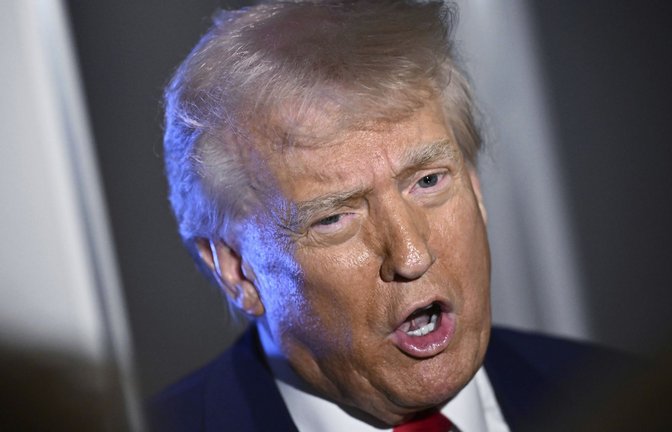 US-Präsident Donald Trump zeigte sich verärgert über die Reaktion aus China. (Archivfoto)<span class='image-autor'>Foto: AP/Uncredited</span>
