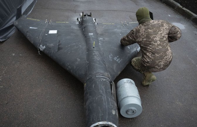 Auch Russland  setzt im Ukraine-Krieg Drohnen ein.<span class='image-autor'>Foto: dpa/Efrem Lukatsky</span>