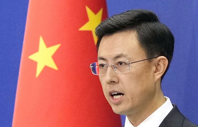 Außenministeriumssprecher Guo Jiakun äußerte sich am Donnerstag. (Archivbild)<span class='image-autor'>Foto: dpa</span>