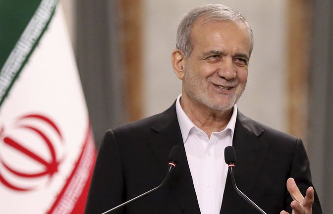 Während der neue iranische Staatspräsident in New York weilte, gingen die Hinrichtungen im Iran  weiter.<span class='image-autor'>Foto: dpa/Ahmed Jalil</span>