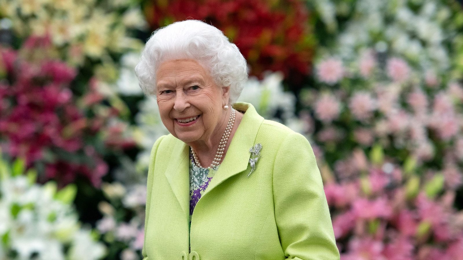 Königin Elizabeth II. besucht die Chelsea Flower Show (2019).Foto: Geoff Pugh/PA Wire/dpa