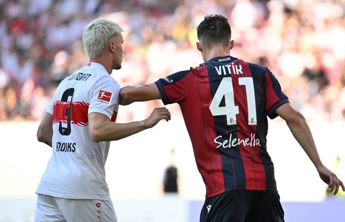 VfB Stuttgart vs FC Bologna hieß das Highlight der letzten Sommervorbereitung. Dieses Mal kommt Everton FC mit dem englischen Nationaltorhüter Jordan Pickfort in die MHP-Arena.<span class='image-autor'>eibner/Eibner-Pressefoto</span>