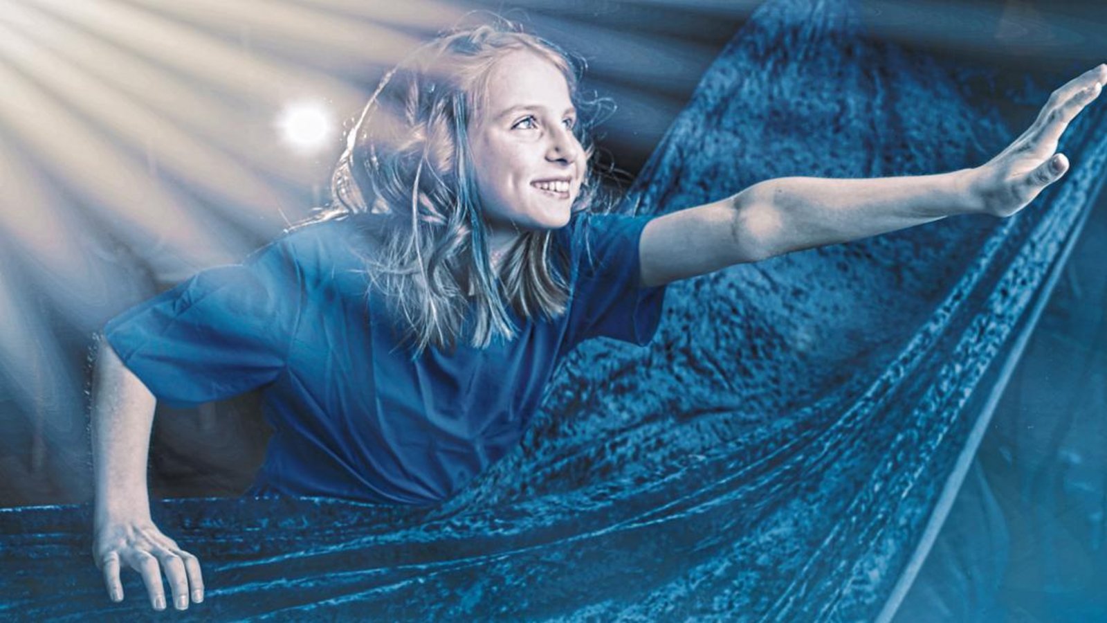 Das Selkiemädchen Freya, dargestellt von Eileen Schmidt. Foto: Patrick Weiss