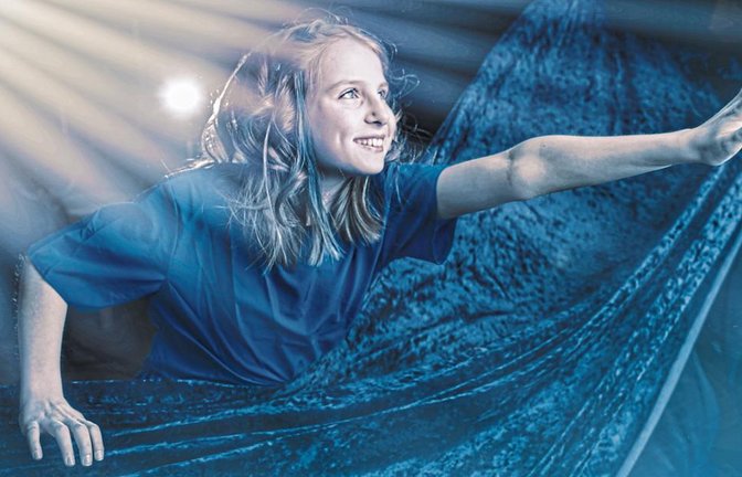 Das Selkiemädchen Freya, dargestellt von Eileen Schmidt. Foto: Patrick Weiss