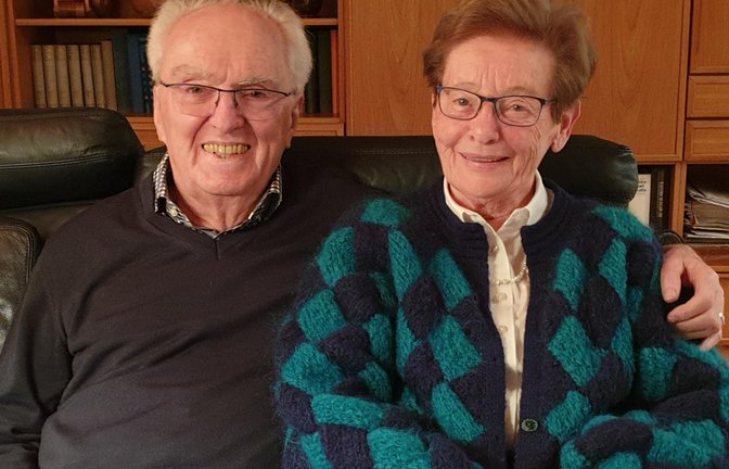 Sagten heute vor 60 Jahren „Ja“ zueinander: Winfried und Renate Scheuermann. <span class='image-autor'>Foto: Rieger</span>