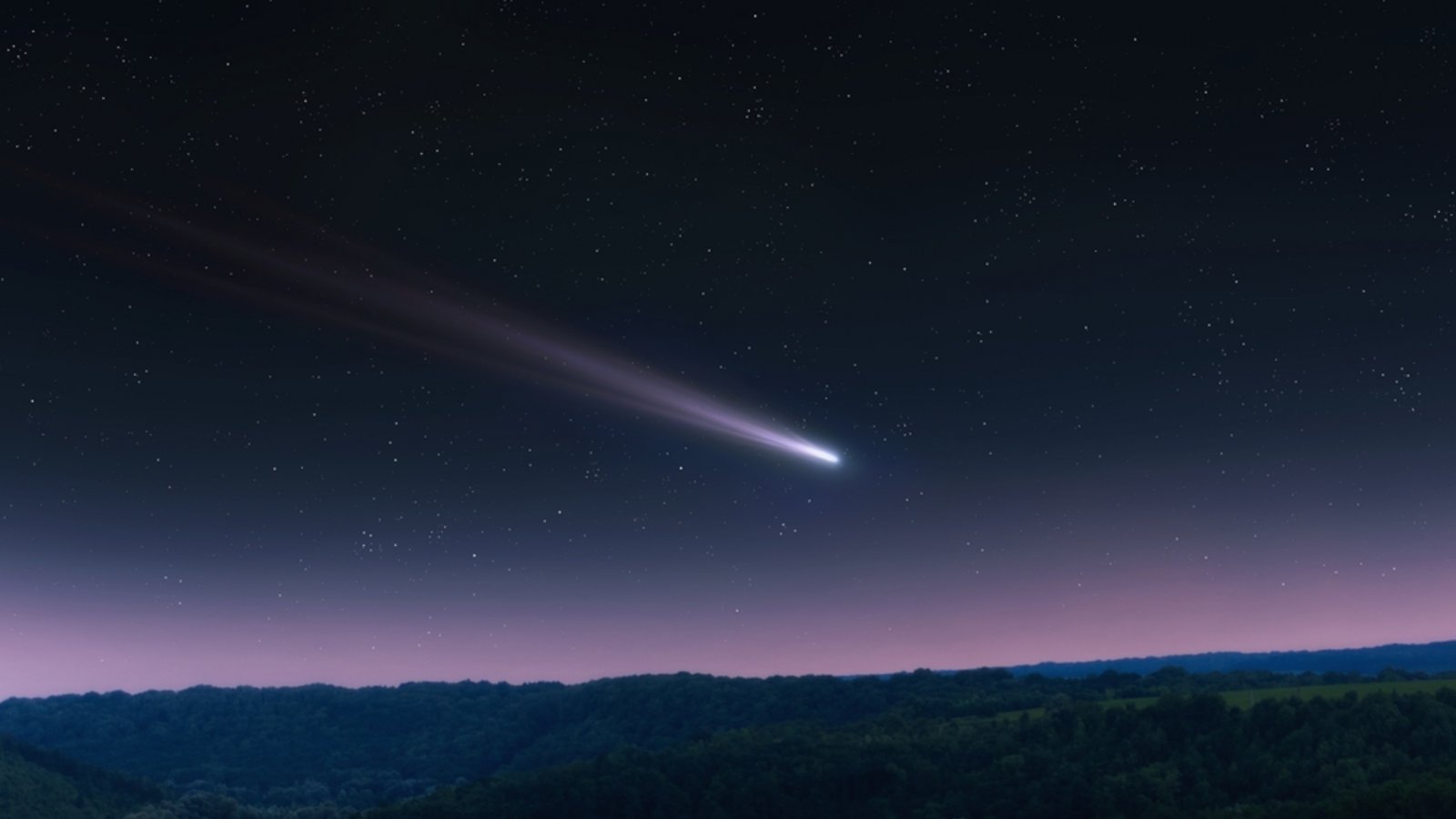 Kometen am Himmel sind immer ein spektakuläres Ereignis! Mit „Lemmon“ und „Swan“ ziehen gleich zwei über den Nachthimmel. Wie man sie am besten findet.Foto: Nazarii_Neshcherenskyi / Shutterstock.com Kometen am Himmel sind immer ein spektakuläres Ereignis! Mit „Lemmon“ und „Swan“ ziehen gleich zwei über den Nachthimmel. Wie man sie am besten findet.Foto: Nazarii_Neshcherenskyi / Shutterstock.com