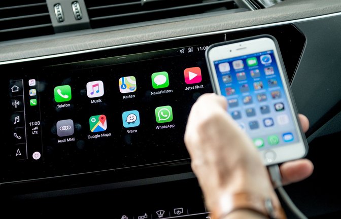 Digital vernetzte Fahrzeuge mit chinesischer und russischer Technologie dürfen in den USA bald nicht mehr verkauft werden. (Symbolbild)<span class='image-autor'>Foto: dpa-tmn/Zacharie Scheurer</span>