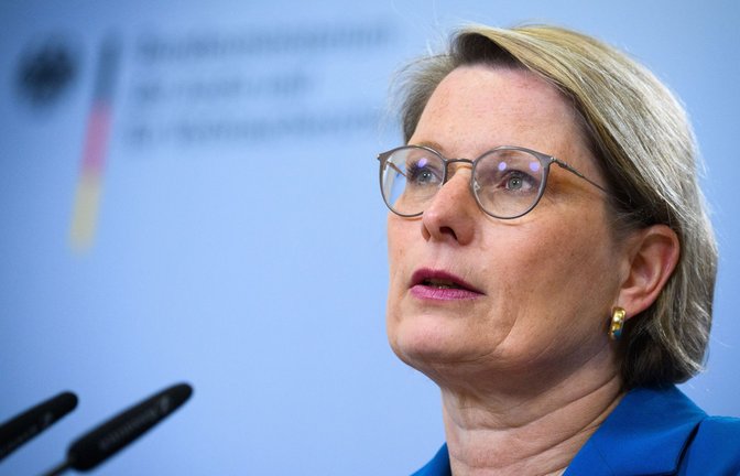 Stefanie Hubig (SPD), Bundesministerin der Justiz und für Verbraucherschutz (Archivbild).<span class='image-autor'>Foto: Bernd von Jutrczenka/dpa</span>