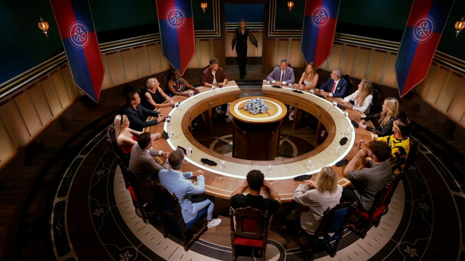 Runder Tisch zur Verräter-Wahl.Foto: RTL