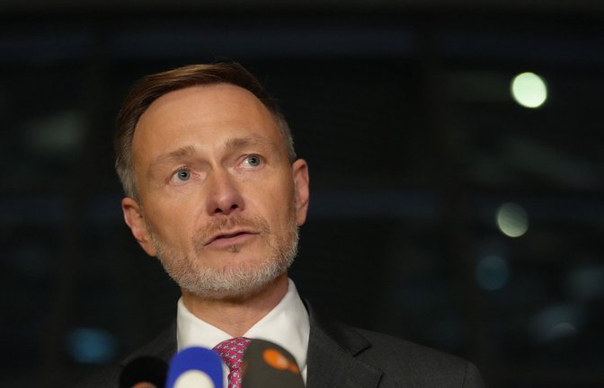 Ex-Finanzminister Christian Lindner schoss scharf gegen Scholz.<span class='image-autor'>Foto: dpa/Kay Nietfeld</span>