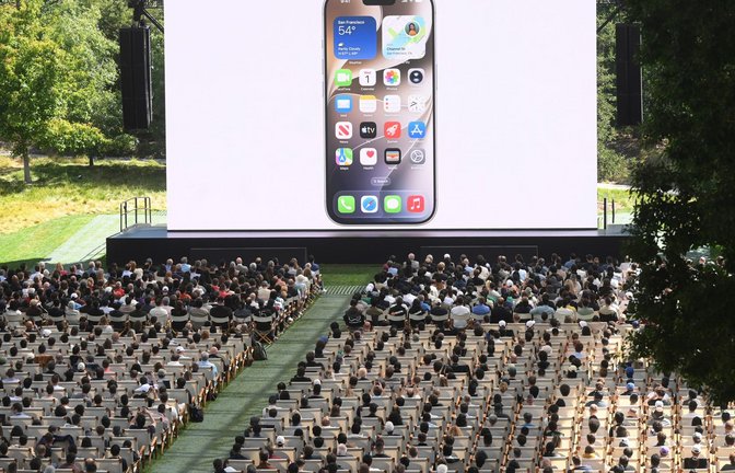 Bei der WWDC gibt Apple traditionell einen Ausblick auf kommende Software und Dienste.<span class='image-autor'>Foto: Noah Berger/FR34727 AP/AP/dpa</span>