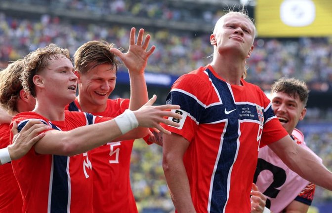 Norwegen bekommt es in der K.o.-Runde der WM 2026 mit England zu tun.<span class='image-autor'>AL BELLO/afp</span>