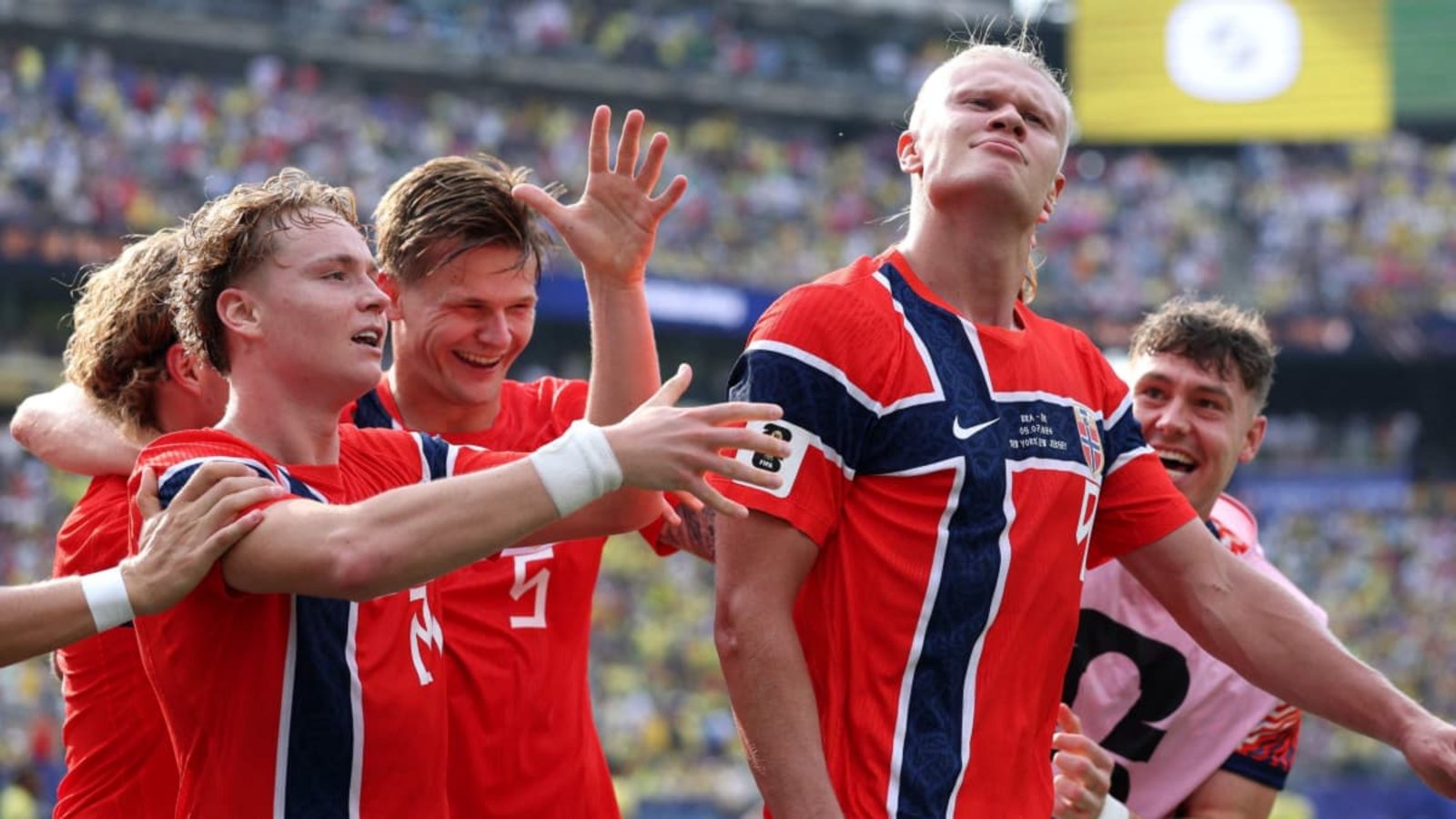 Norwegen bekommt es in der K.o.-Runde der WM 2026 mit England zu tun.AL BELLO/afp