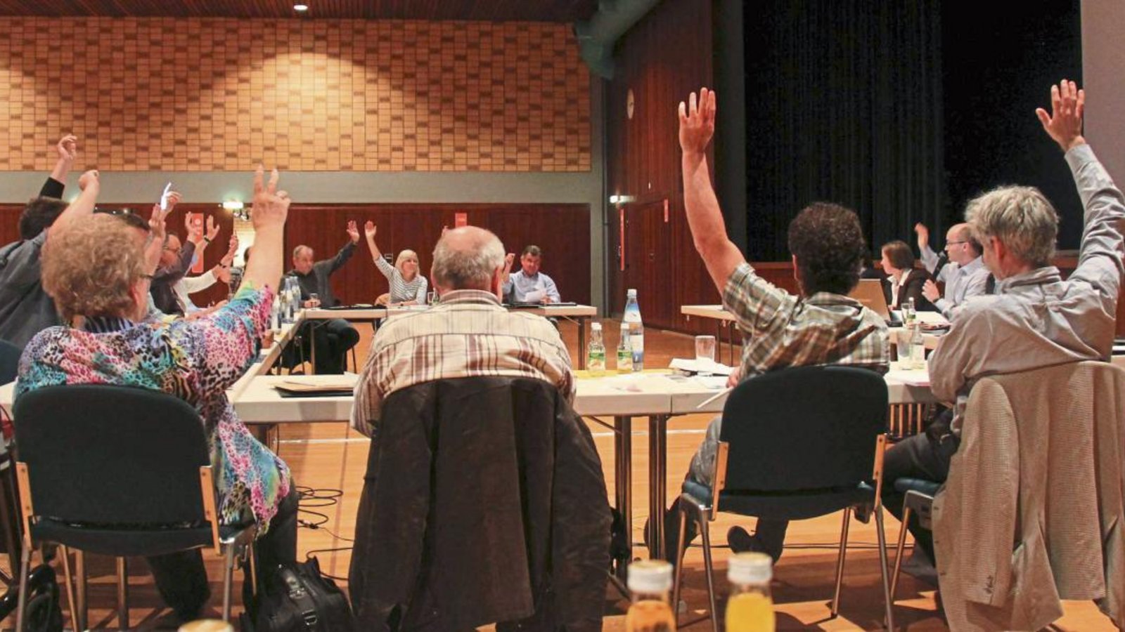 Breite Zustimmung im Gemeinderat: Alle außer Klaus Kluge sprechen sich für eine Flurneuordnung in Illingen aus.  Foto: Rostek