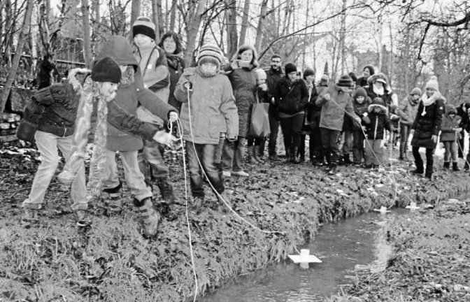 Das Fest der Lupercalia zieht immer viele Kinder an. Foto: Archiv