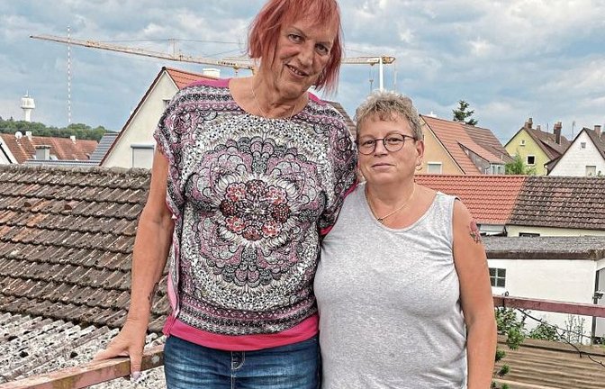 Nicki Bolten (links) mit ihrer Frau Marion.  Foto: Stogios