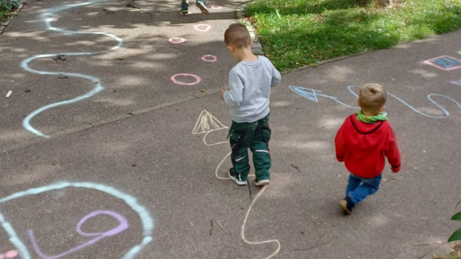 Die Vaihinger Kindergartenkinder hatten Spaß am Laufen.  Foto: privat