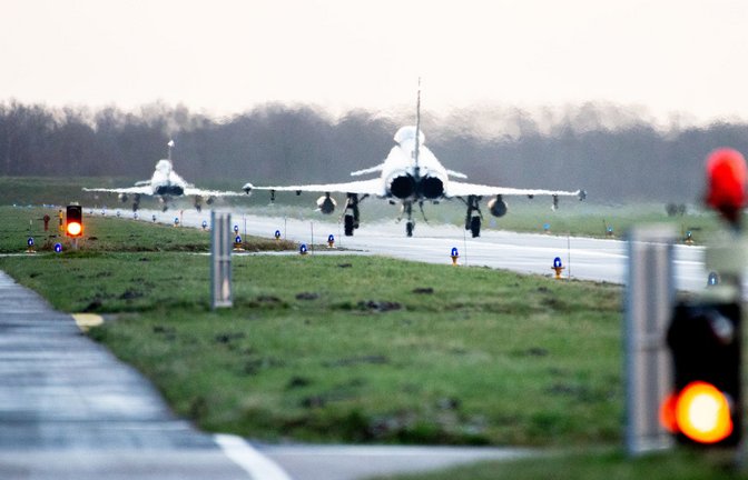 Eurofighter der Bundeswehr: Die Streitkräfte in Europa rüsten auf.<span class='image-autor'>Foto: Hauke-Christian Dittrich</span>