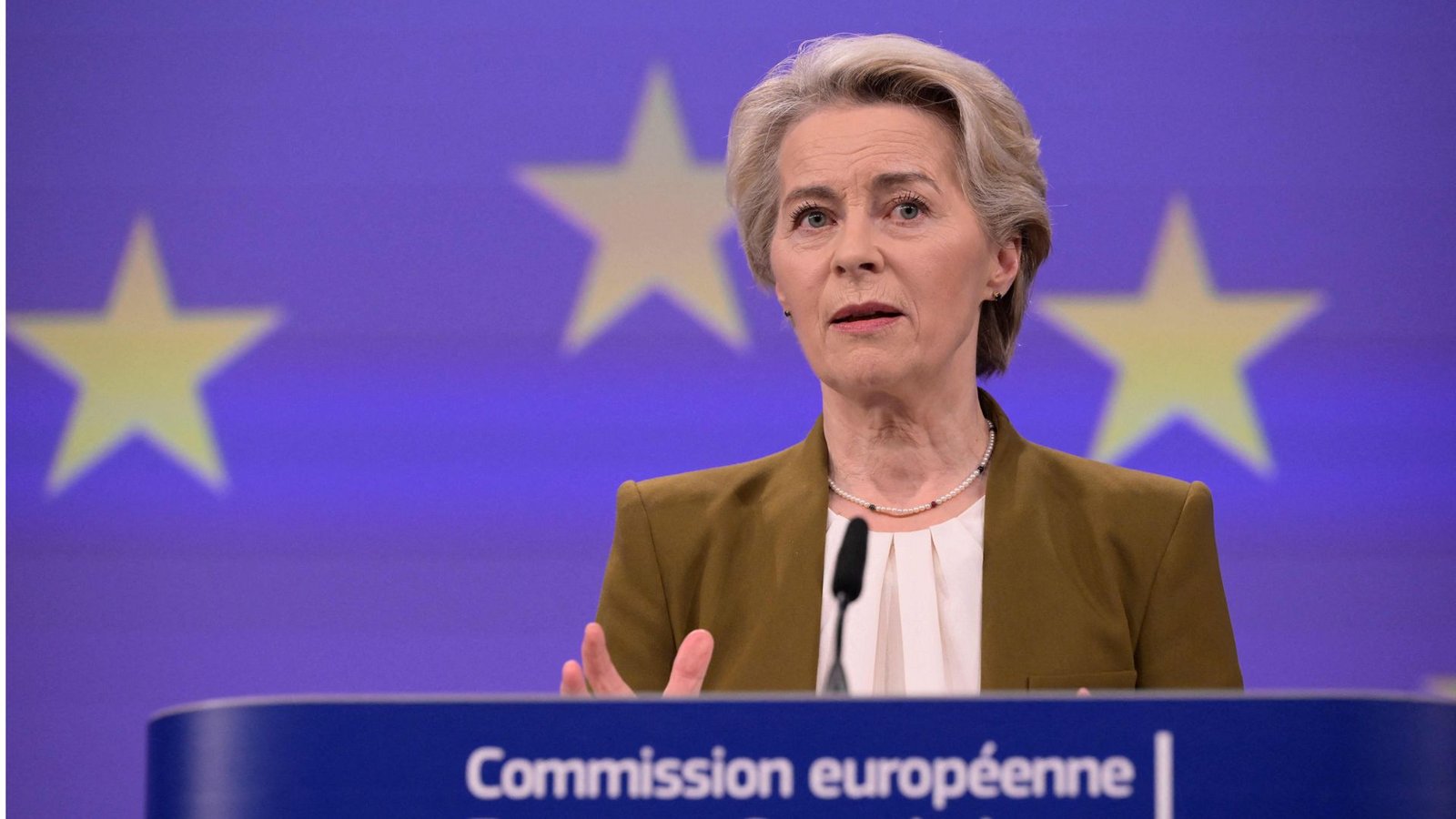 EU-Kommissionspräsidentin Ursula von der Leyen beglückwünscht Donald Trump zu seinem Sieg. Doch sie weiß, dass auf Europa schwere Zeiten zukommen.Foto: AFP/JOHN THYS EU-Kommissionspräsidentin Ursula von der Leyen beglückwünscht Donald Trump zu seinem Sieg. Doch sie weiß, dass auf Europa schwere Zeiten zukommen.Foto: AFP/JOHN THYS