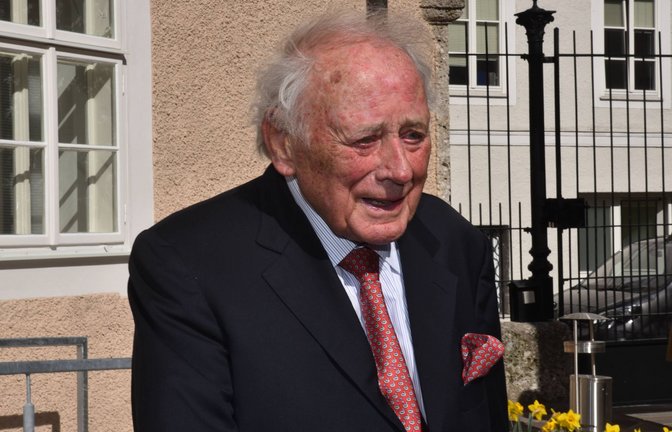Platz 2: Reinhold Würth und seine Familie verfügen laut Forbes über ein Vermögen von umgerechnet 27,5 Milliarden Euro. Der 87-jährige Künzelsauer hat aus dem Schraubenhandel seines Vaters einen Weltkonzern gemacht.<span class='image-autor'>Foto: imago/Manfred Siebinger</span>