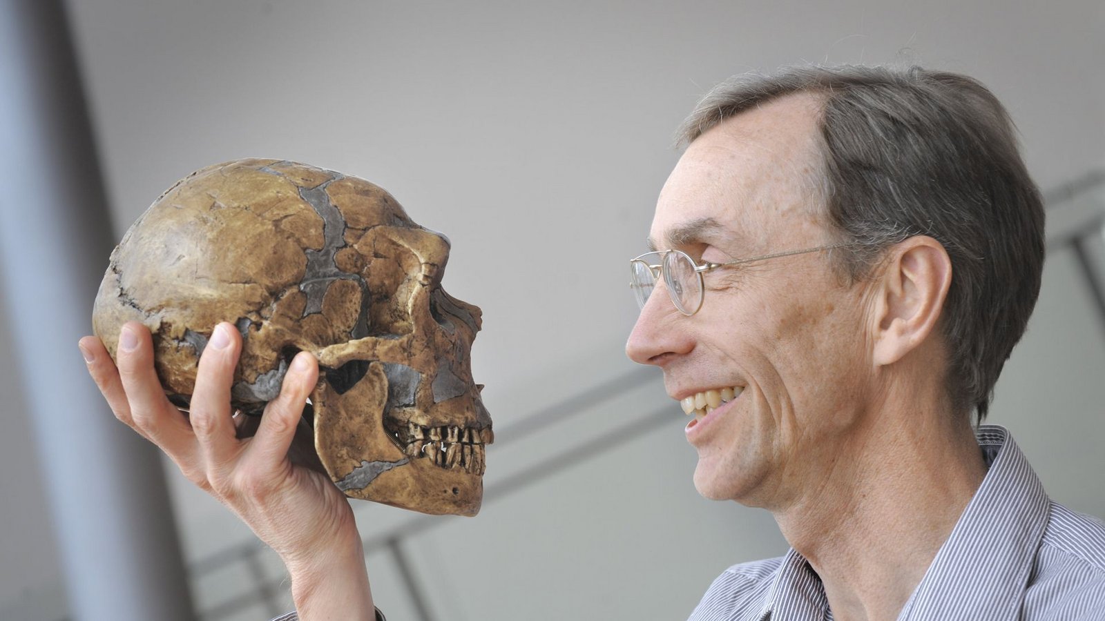Svante Pääbo hat die Gene des Neandertalers entschlüsselt.Foto: dpa/Frank Vinken Svante Pääbo hat die Gene des Neandertalers entschlüsselt.Foto: dpa/Frank Vinken