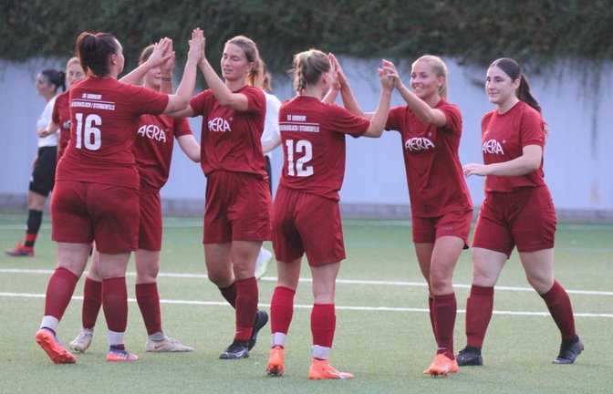 Riesenjubel beim SV Horrheim: Beide Teams stehen im Pokal-Halbfinale. Archivfoto: Dittrich
