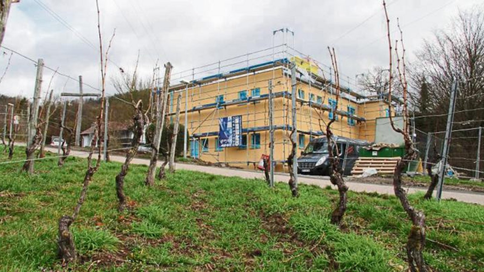 Im April werden die Bewohner die Unterkunft in Hohenhaslach beziehen. Foto: Banholzer Im April werden die Bewohner die Unterkunft in Hohenhaslach beziehen. Foto: Banholzer