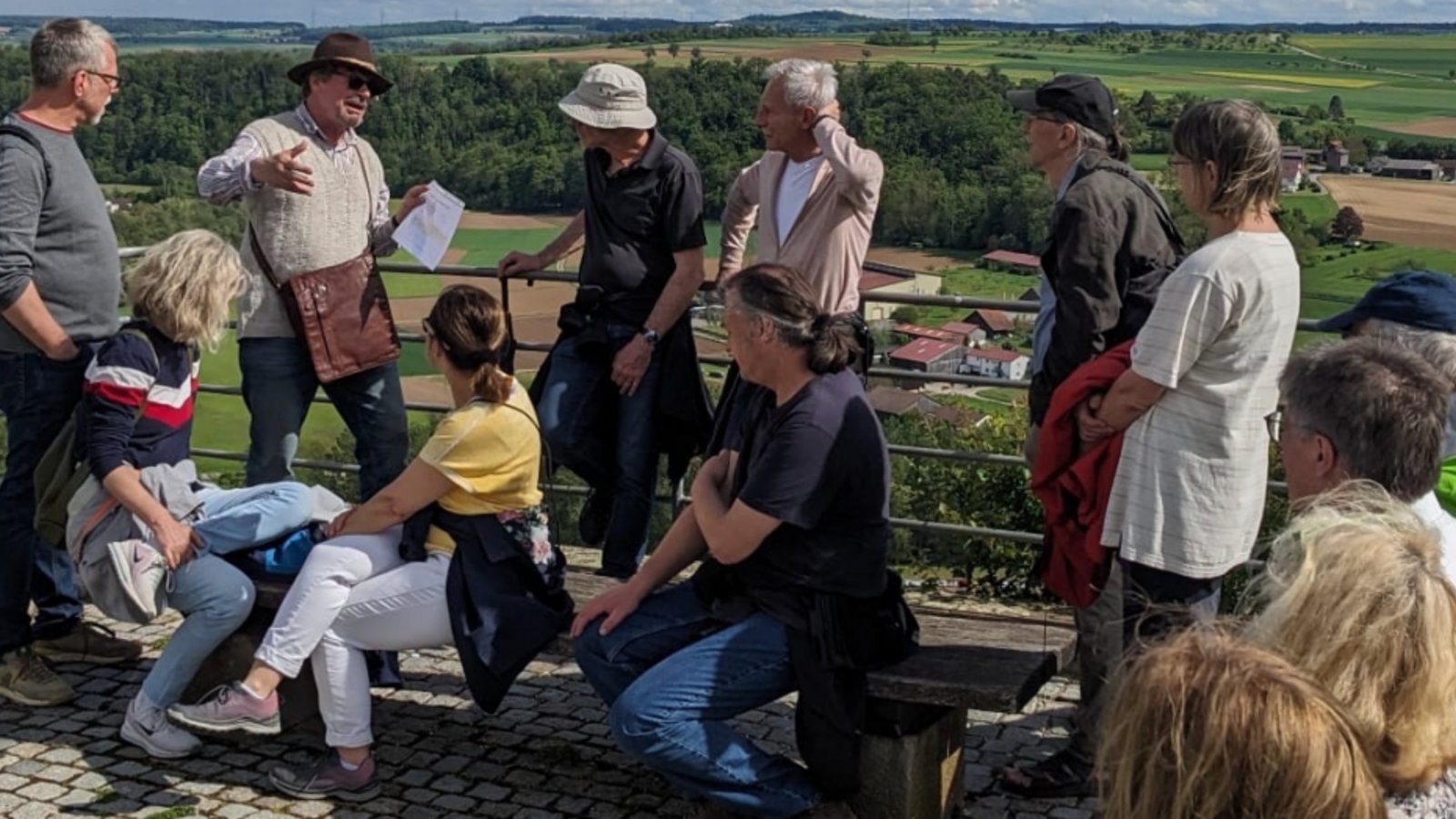Unterwegs: die BbV mit Bernhard Link.  Foto: p