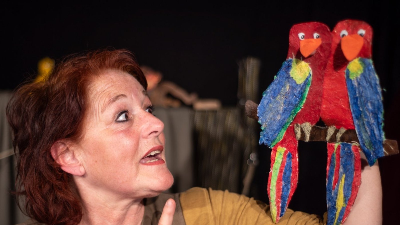 Wie kriegt man ein Großmaul klein? Das zeigt das Figurentheater Martinshof 11.  Foto: Miriam Helfferich