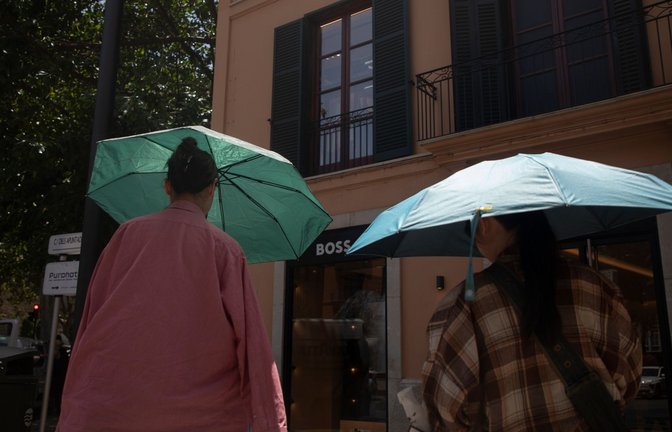 Auf Mallorca gab es auch hohe Temperaturen, hitzebedingte Sterbefälle gab es auf der Insel aber nicht. (Archivbild)<span class='image-autor'>Foto: Clara Margais/dpa</span>