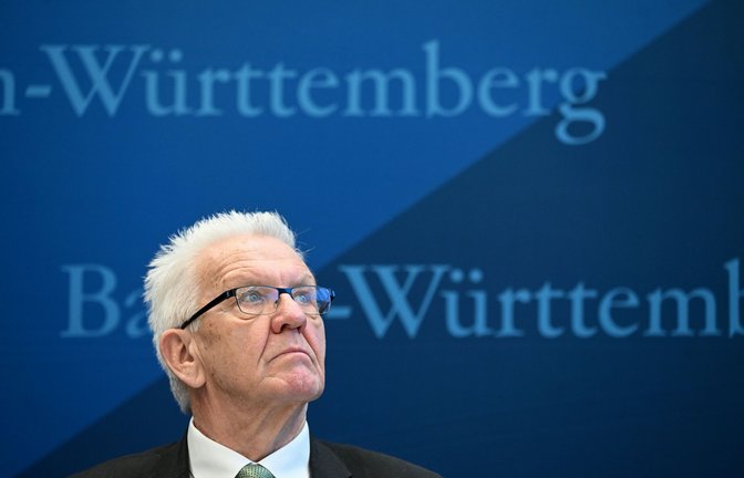 Blick voraus: Kretschmann will bis zum Ende der Legislatur weitermachen.<span class='image-autor'>Foto: dpa/Marijan Murat</span>